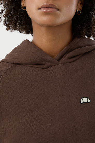Women's Hilanto Hoodie Dark Brown