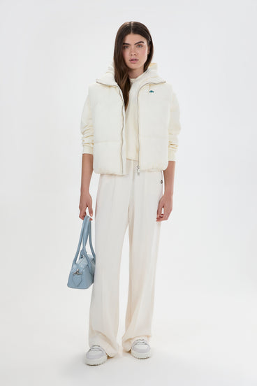 Women's Chiudere Gilet Ecru