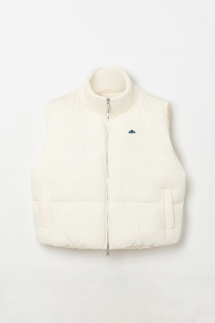 Women's Chiudere Gilet Ecru