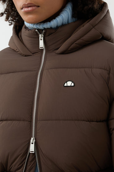 Women's Verita Padded Jacket Dark Brown