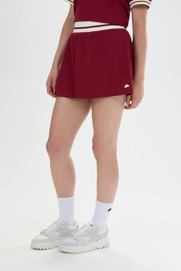 Women's Bromont Skort Crimson/Ecru