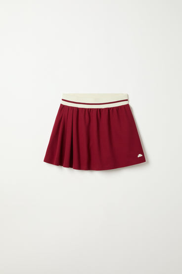 Women's Bromont Skort Crimson/Ecru