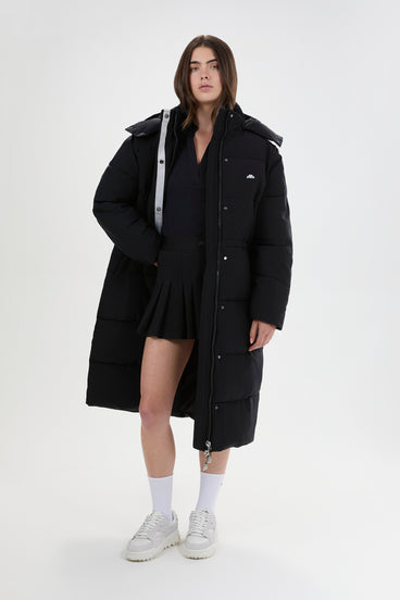 Women's Solarra Longline Puffer Black
