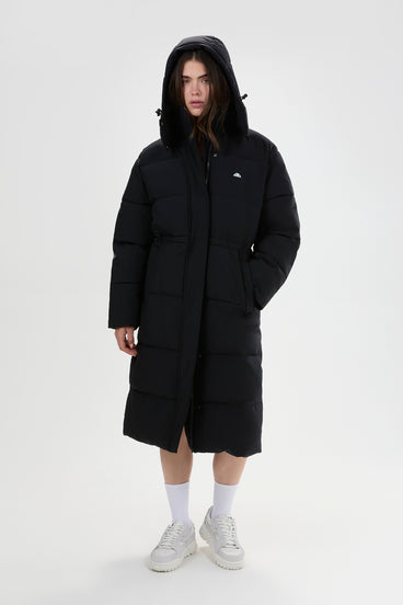 Women's Solarra Longline Puffer Black