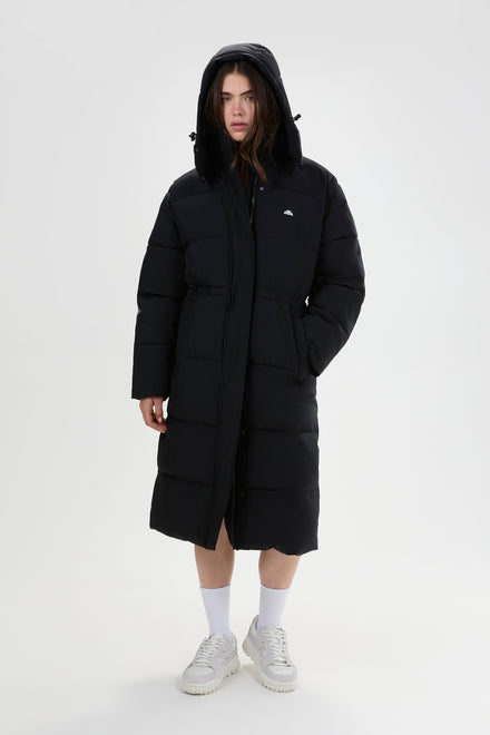 Women's Solarra Longline Puffer Black