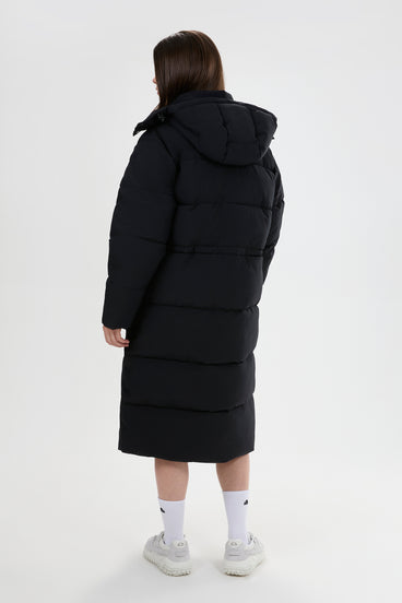 Women's Solarra Longline Puffer Black