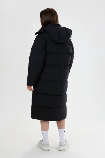 Women's Solarra Longline Puffer Black