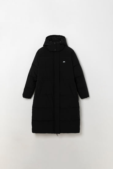 Women's Solarra Longline Puffer Black