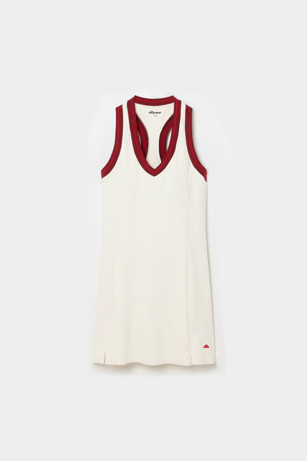 Women's Paro Tennis Dress Ecru