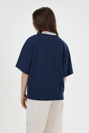 Women's Paralia Tee Navy