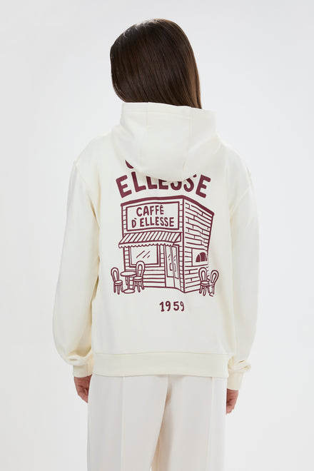 Women's Caffe Hoodie Ecru