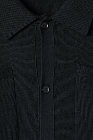 Men's Clarisso Knit Shirt Black