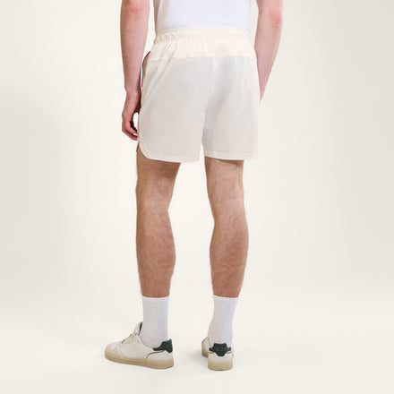 Men's Court Short 6" Off White