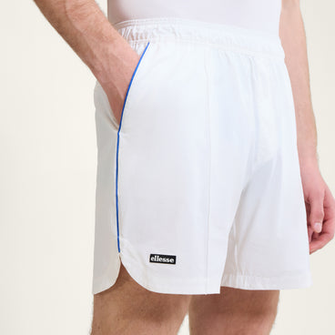 Men's Court Short 6" White
