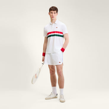 Men's Court Short 6" White