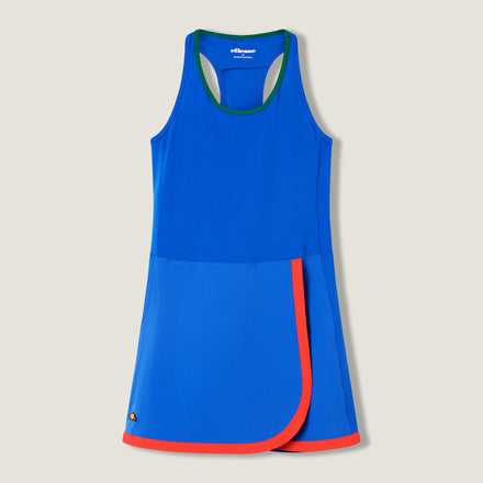 Women's Court Tennis Dress Blue/Red