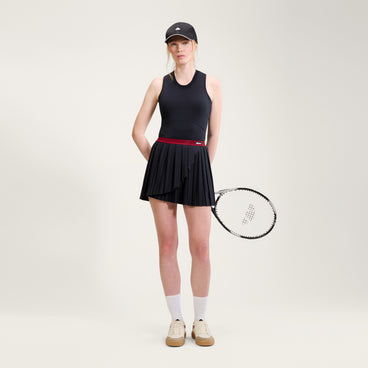 Women's Court Tank Black