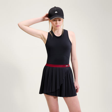 Women's Court Tank Black