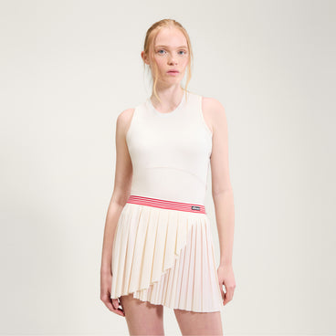 Women's Court Tank Off White