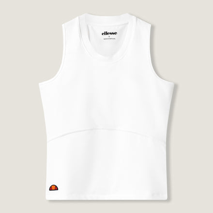 Women's Court Tank White