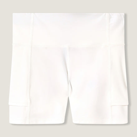 Women's Court Ball Short 3" Off White
