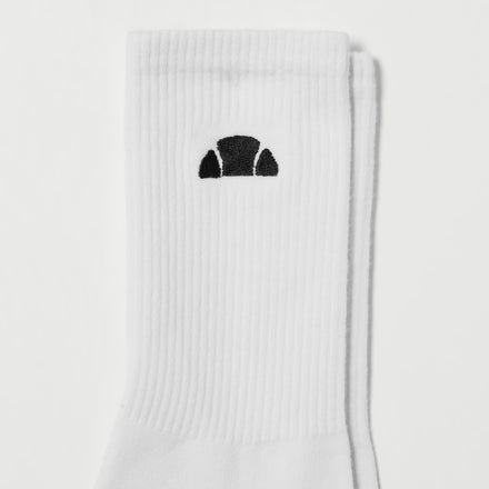 Unisex Alacre Socks 3 Pack White